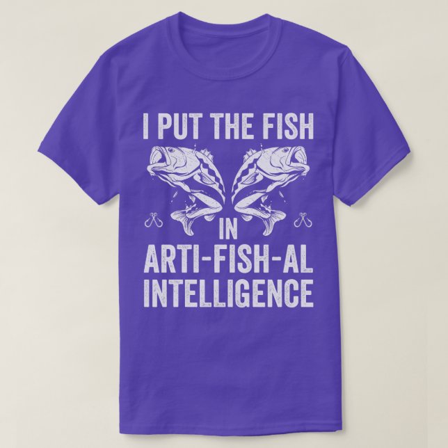 Funny Fishing Pun Fisherman Saying Fish 1 T-Shirt (Design Front)