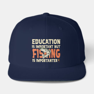 Funny Fishing Quote Importanter Visor