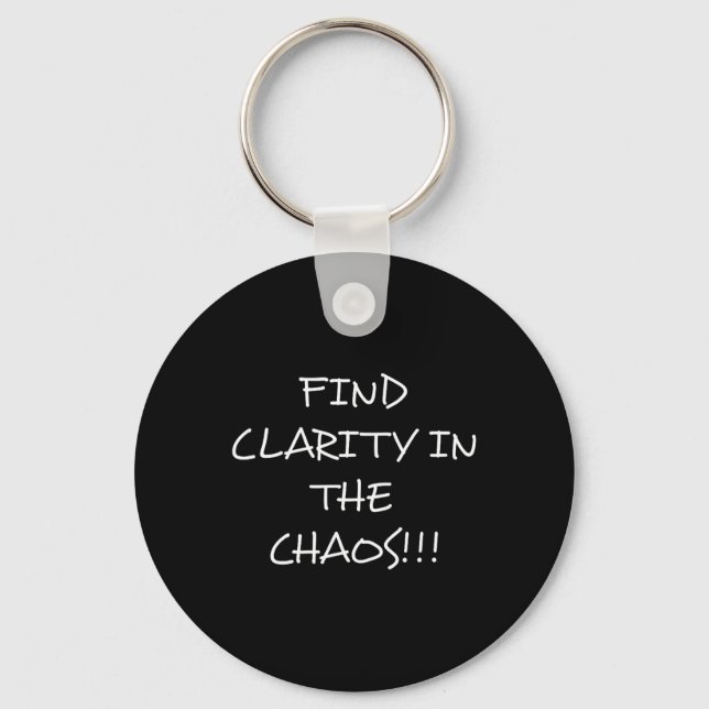 Funny Fishing Quote  Keychain (Front)