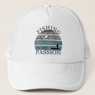 Reel Women Fish - Funny Fishing Quote - for Hats & Caps Cap for