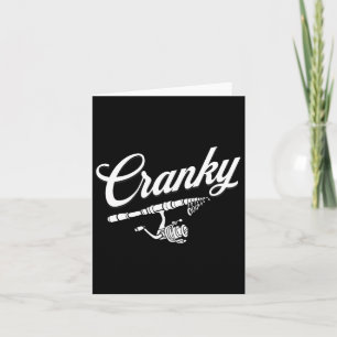 Funny Fishing Reel Pun Shirt Card