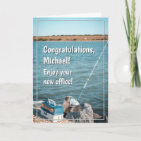 Funny Fishing Retirement Card