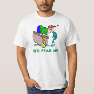 Funny Fishing Shirt Fishing Humor Fishing Fear