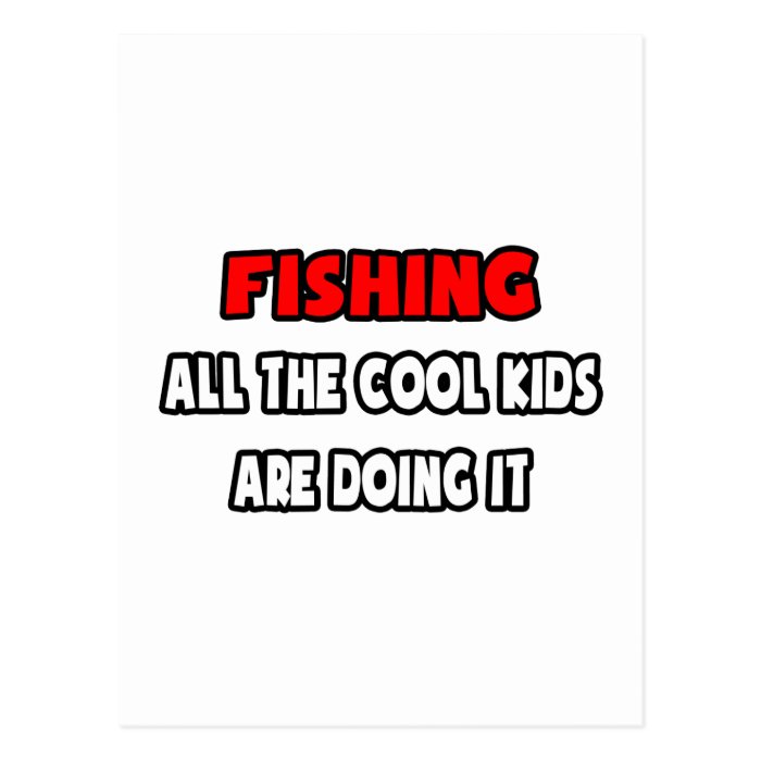 Funny Fishing Shirts and Gifts.png Post Cards