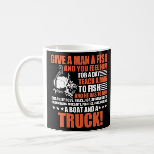 Funny Fishing Shirts For Men Coffee Mug