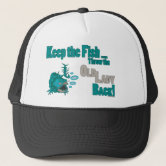 All Good things Smell Like Fish Funny Fishing Trucker Hat