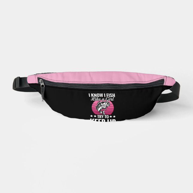 Funny Fishing Theme Fanny Pack (Front)