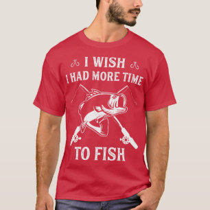 Funny Fishing Time To Fish Fisherman Men T-Shirt