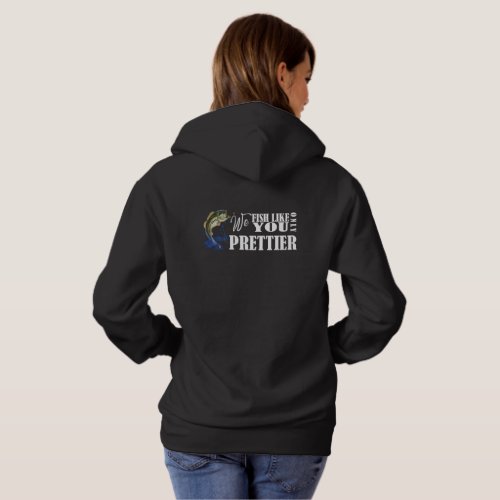 Funny Fishing Women Hoodie