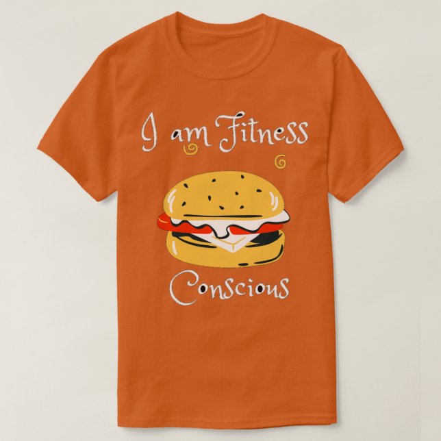Funny fitness classic  T-Shirt (Design Front)