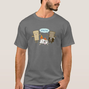 Funny Flaming Marshmallow T-Shirt
