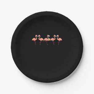 Funny Flamingo Bachelor Party Cocktail Lover Paper Plates