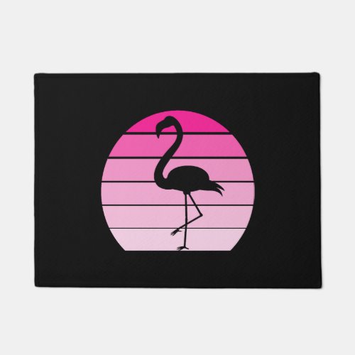 Funny Flamingo Bird Doormat
