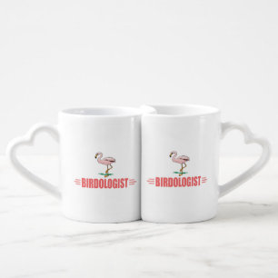 Funny Flamingo Coffee Mug Set