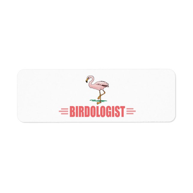 Funny Flamingo Label (Front)
