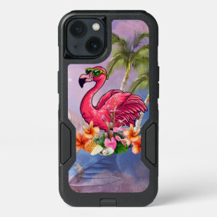 Funny flamingo iPhone 13 case
