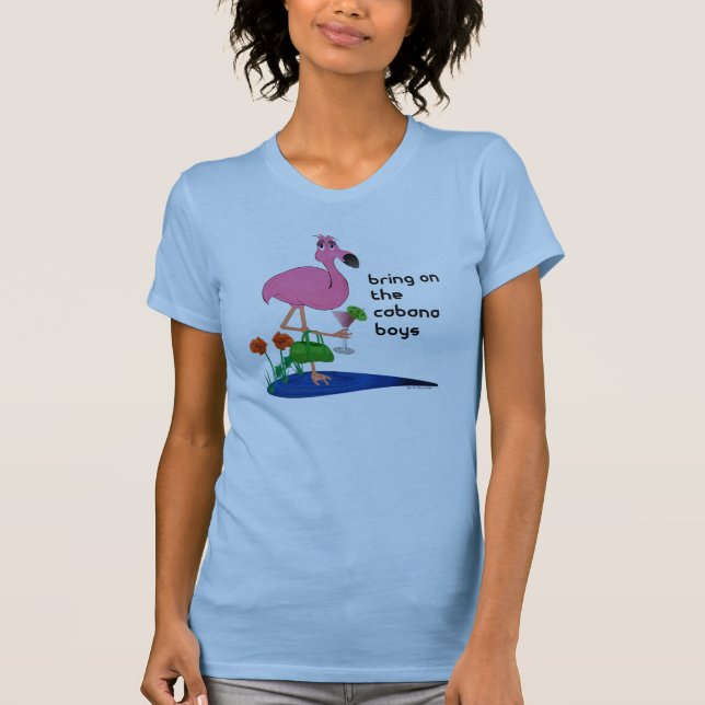 Funny Flamingo Shirt (Front)