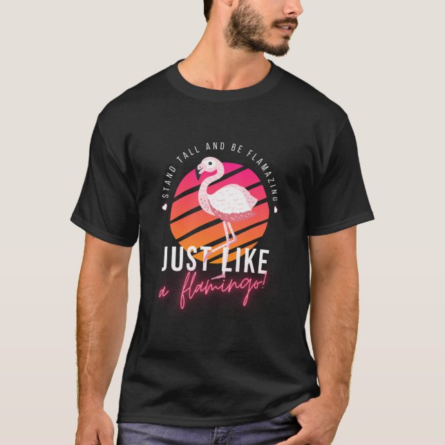 Funny Flamingo T-Shirts (Front)