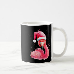 Funny Flamingo Watercolor Christmas Secret Santa H Coffee Mug