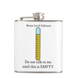 Funny Flask Booze Level
