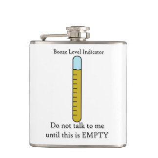 Funny Flask Booze Level