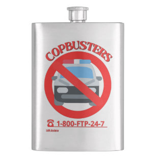 funny flask "COPBUSTERS 2"