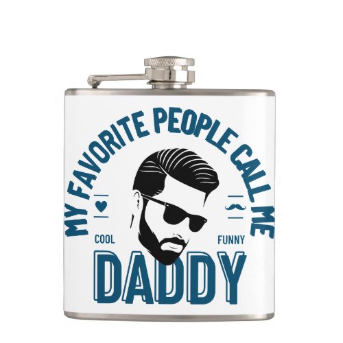 Funny Flask for Fathers Day 