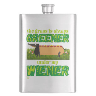 funny flask  "MY WIENER"