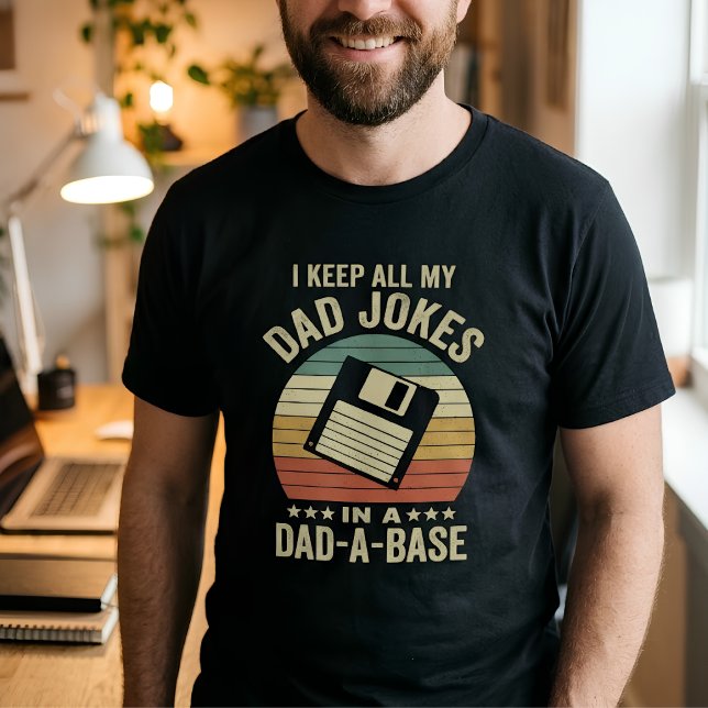 Funny Floppy Disk Dad Jokes T-Shirt (Creator Uploaded)