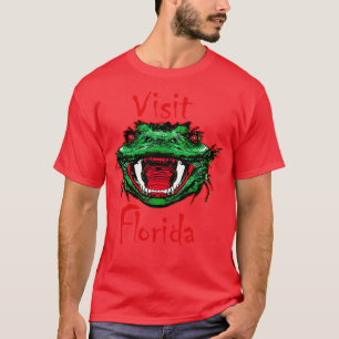 Funny Florida Design Visit Florida Sarcastic Ugly  T-Shirt