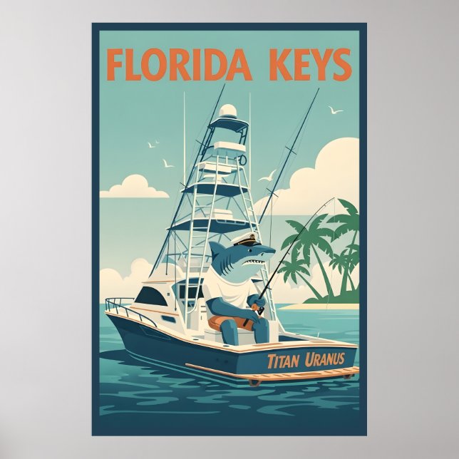 Funny Florida Keys  Poster (Front)