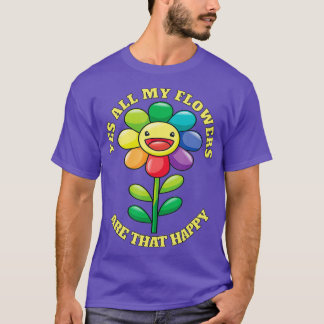 Funny Florist Floral Designer Flowers Botanist T-Shirt