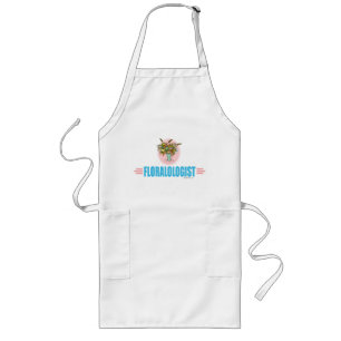 funny Flower Arranging Lover Long Apron