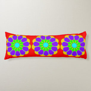 Funny Flower Power Bloom II Body Pillow