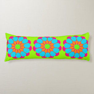 Funny Flower Power Bloom III Body Pillow
