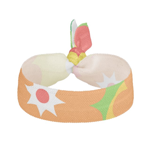 Funny Flower Power Wallpaper Hair Tie (Front)