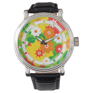 Funny Flower Power Wallpaper Watch