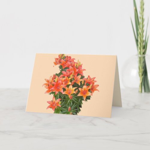 Funny Flowers Anniversary Card