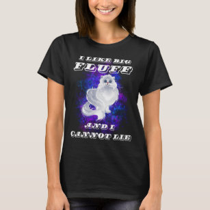 Funny Fluff Cat T-Shirt
