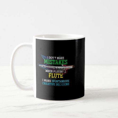 Funny Flute Player Classic Music Flutist Gift Flut Coffee Mug