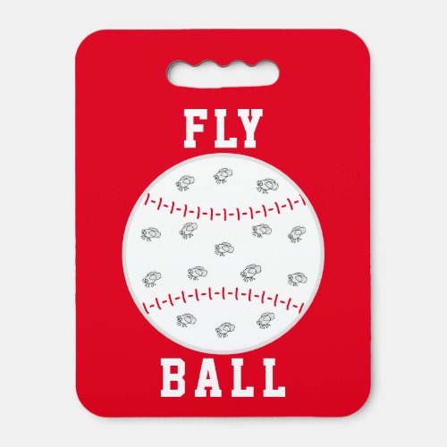 Funny Fly Ball Stadium Seat Cushion