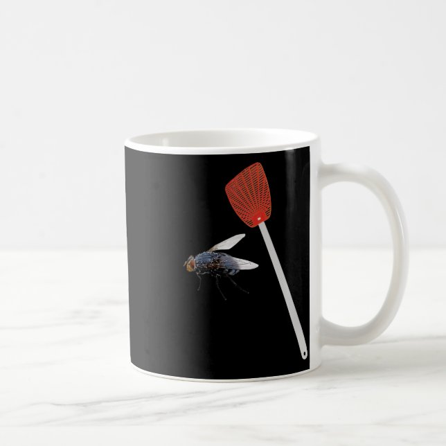 Funny Fly Swatter Pro Biden Harris 2020 Debate Sar Coffee Mug (Right)