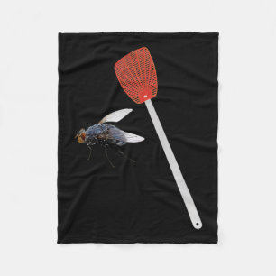 Funny Fly Swatter Pro Biden Harris 2020 Debate Sar Fleece Blanket