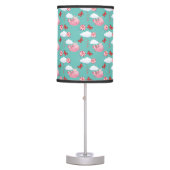 Funny Flying Pig Pattern Table Lamp (Front)