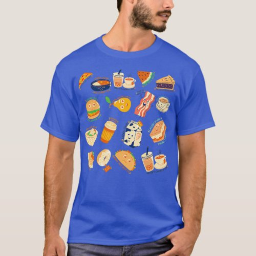 Funny food Classic  T_Shirt