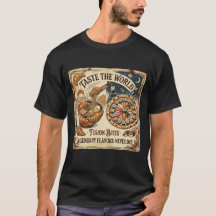 Funny Food Fusion Sushi Pizza Ramen Tee