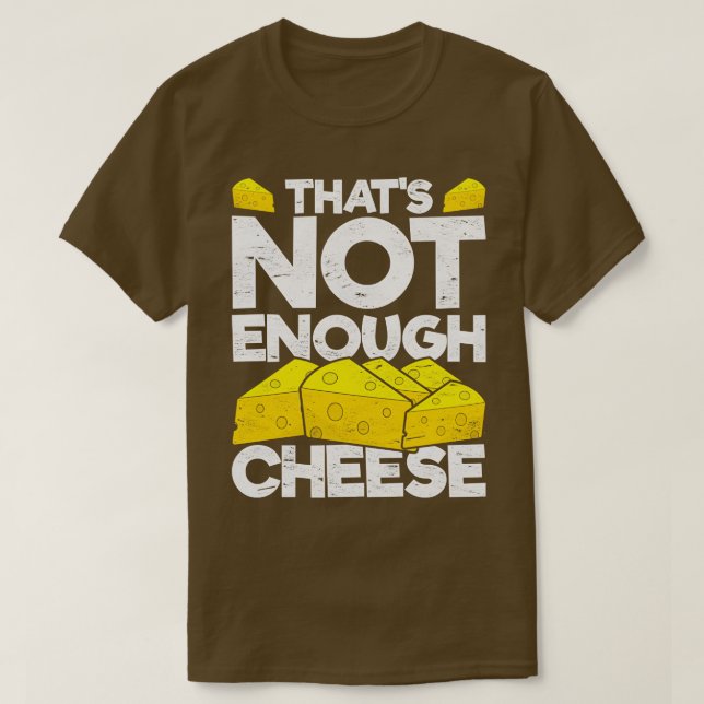Funny Food Gouda Cheese T-Shirt (Design Front)