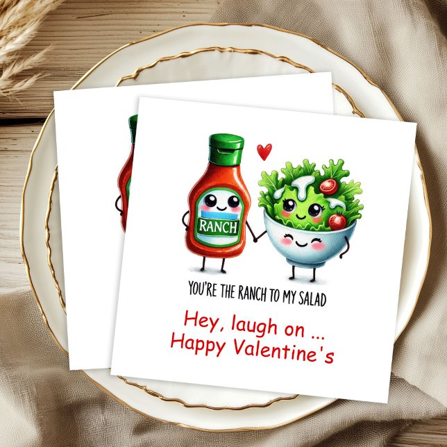 Funny Food Personalized Romantic Love Napkins (Funny Food Personalized Romantic Love Napkins

)