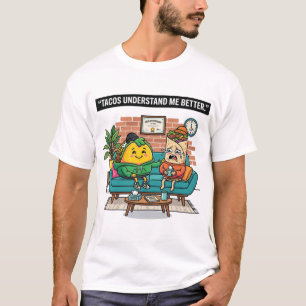 Funny food-themed vector design featuring T-Shirt