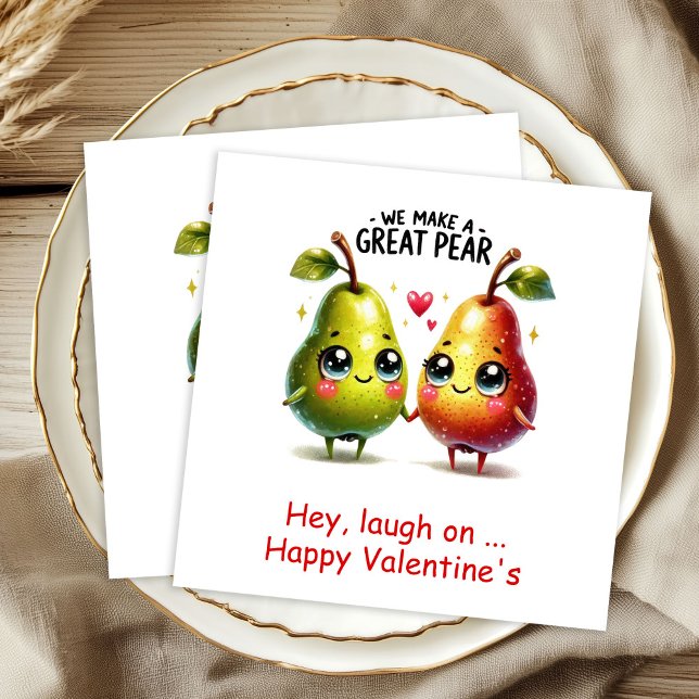 Funny Foods Personalized Best Valentine Napkins (Funny Foods Personalized Best Valentine Napkins

)